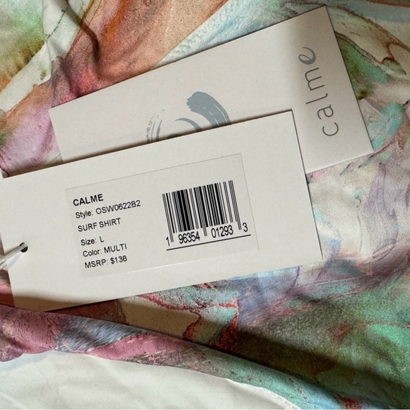 Johnny Was Calme Marble bikini set with swim top - Picture 13 of 16